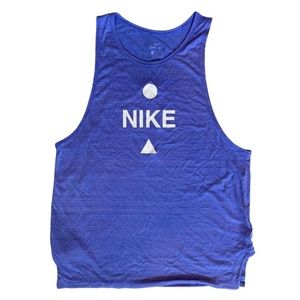 Nike Dri Fit Periwinkle Purple Lavender Special Edition Running Tank Top